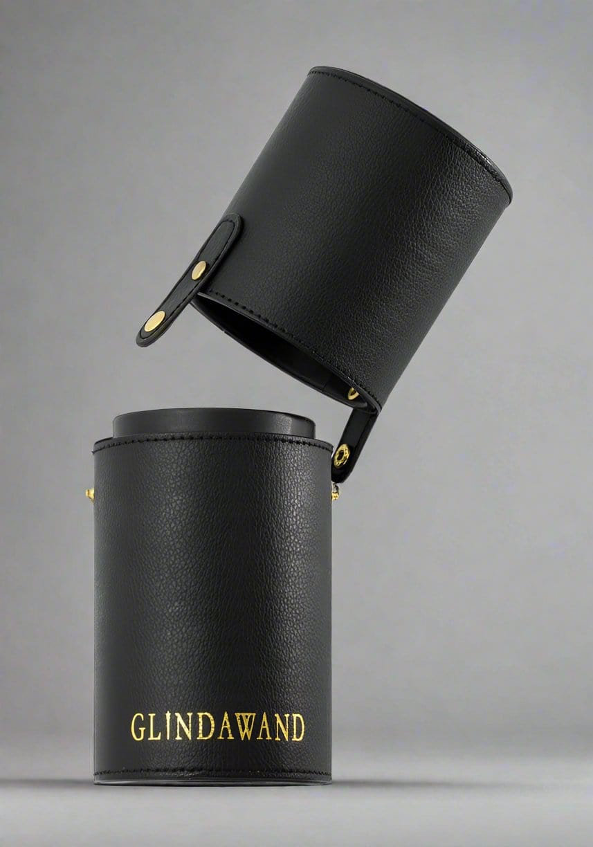 Canister with 9 Piece Brush Set