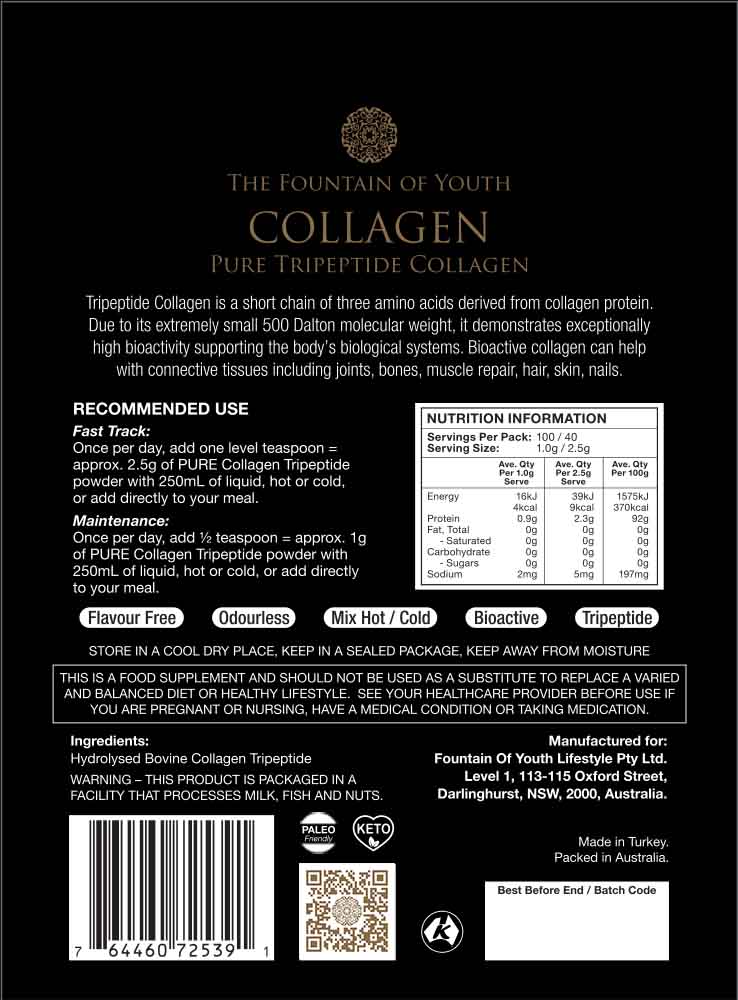 Exclusive Pure Bovine Tripeptide Collagen