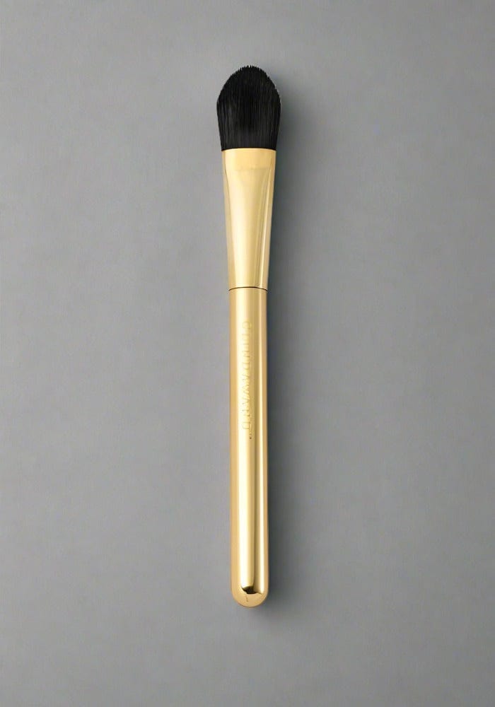 24ct Gold-Plated Makeup Brush by GlindaWand - Foundation Brush No. 2