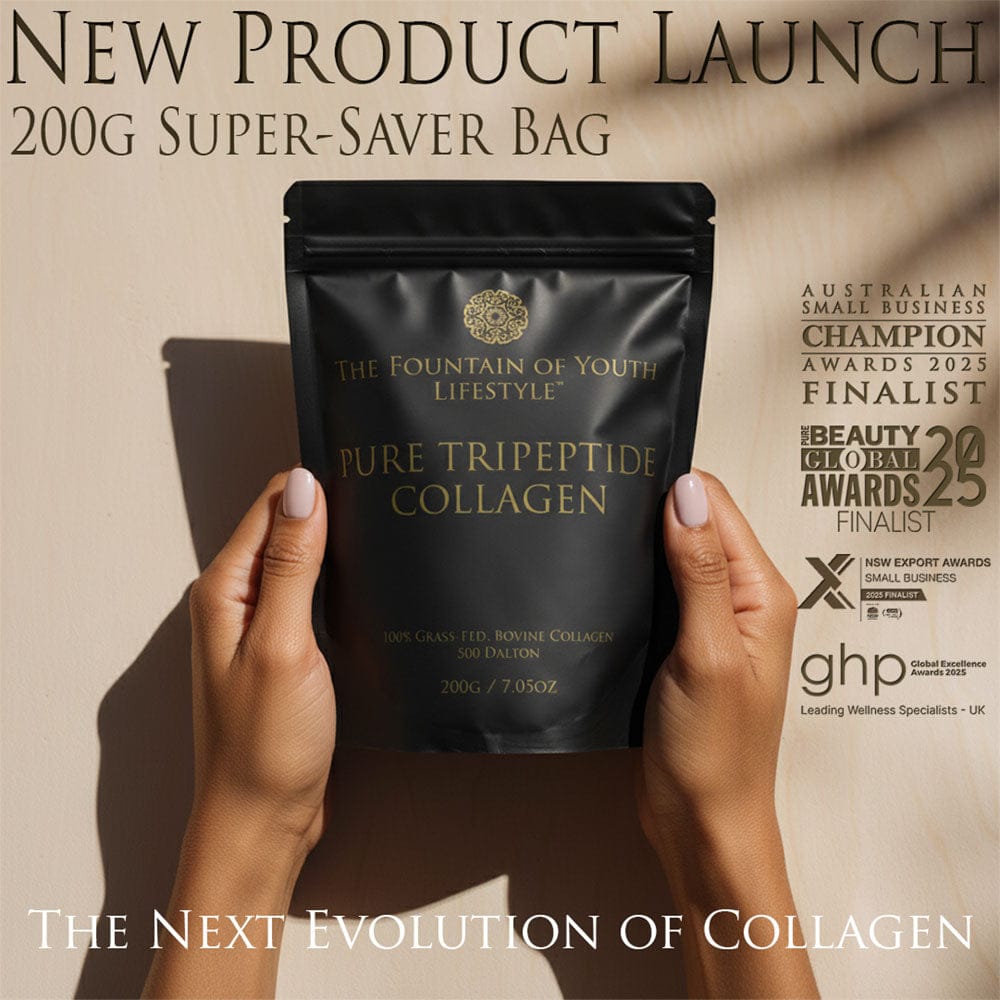 Exclusive Pure Bovine Tripeptide Collagen - 200g Super-Saver Bag