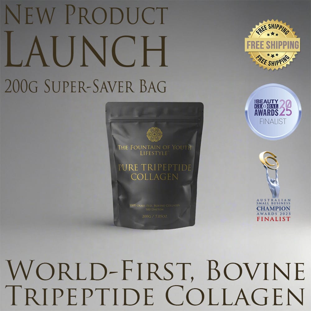 Exclusive Pure Bovine Tripeptide Collagen - 200g Super-Saver Bag