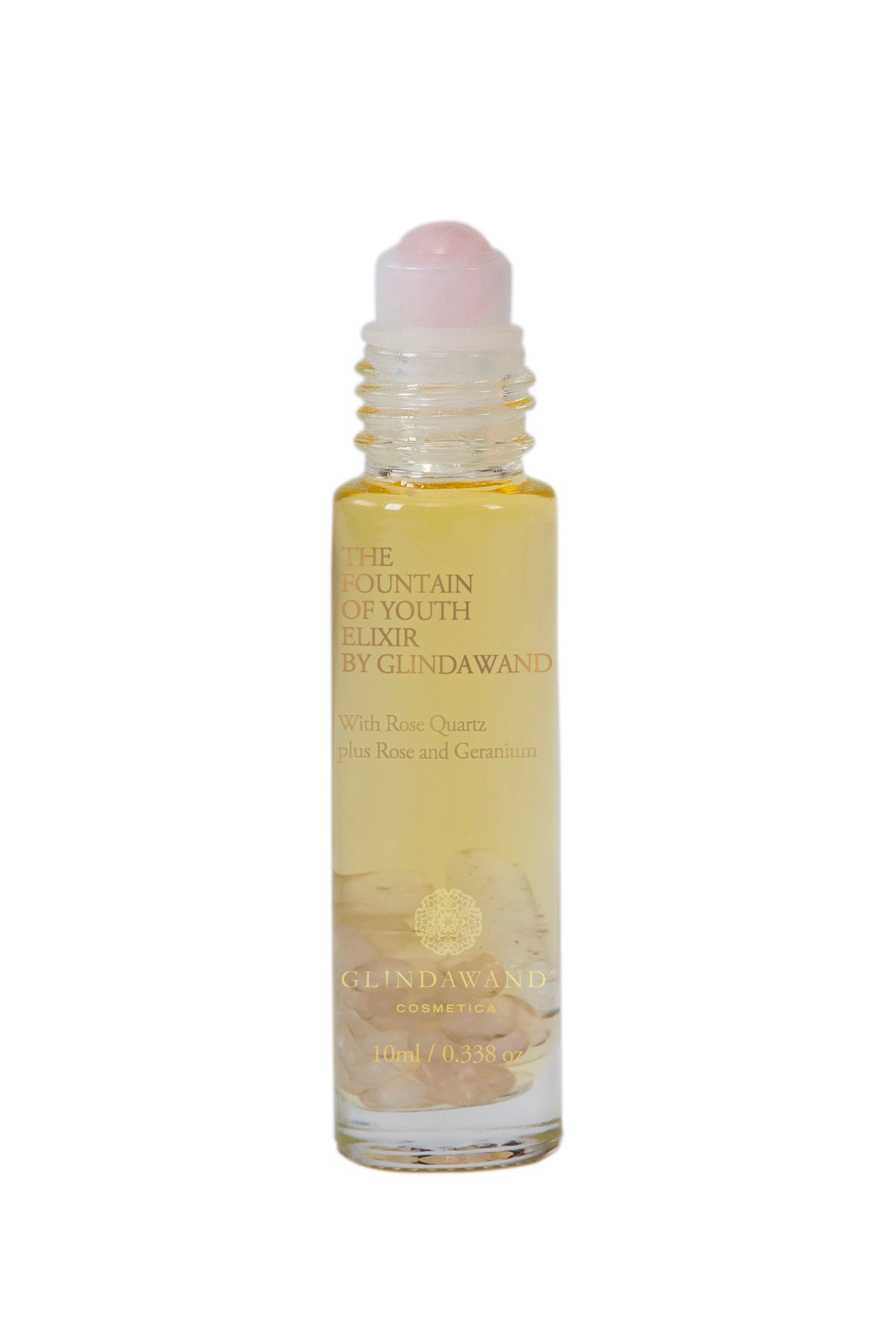 The Fountain of Youth Elixir plus ROSE QUARTZ plus ROSE and GERANIUM