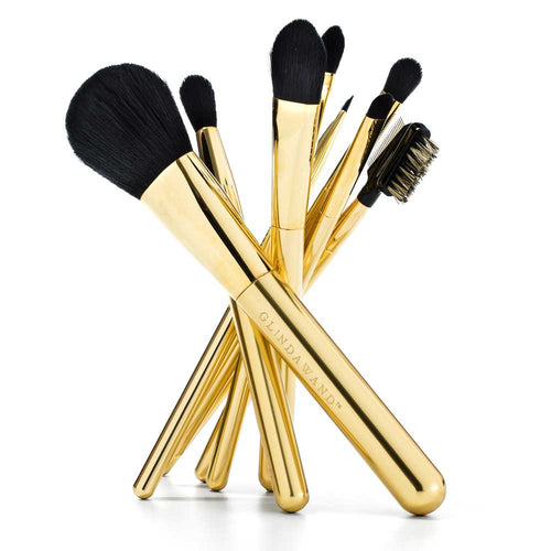 24ct Gold-Plated Makeup Brush by GlindaWand - Brow Brush No. 8